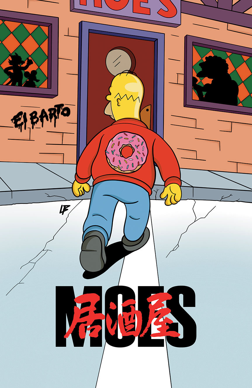 Steel City Con Exclusive Fame: Matt Groening “Gotta Go to Moe’s” Cover by Lloyd Bailey Ultimate Spot Foil