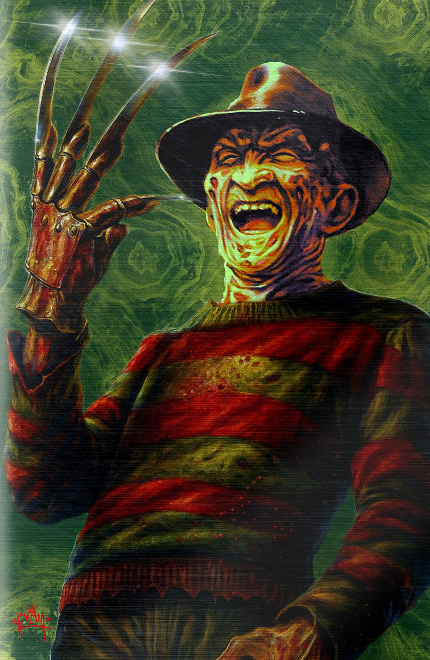 FAME: Wes Craven “PRIME TIME” Exclusive Ultimate Spot Foil Cover by Martin Zavala