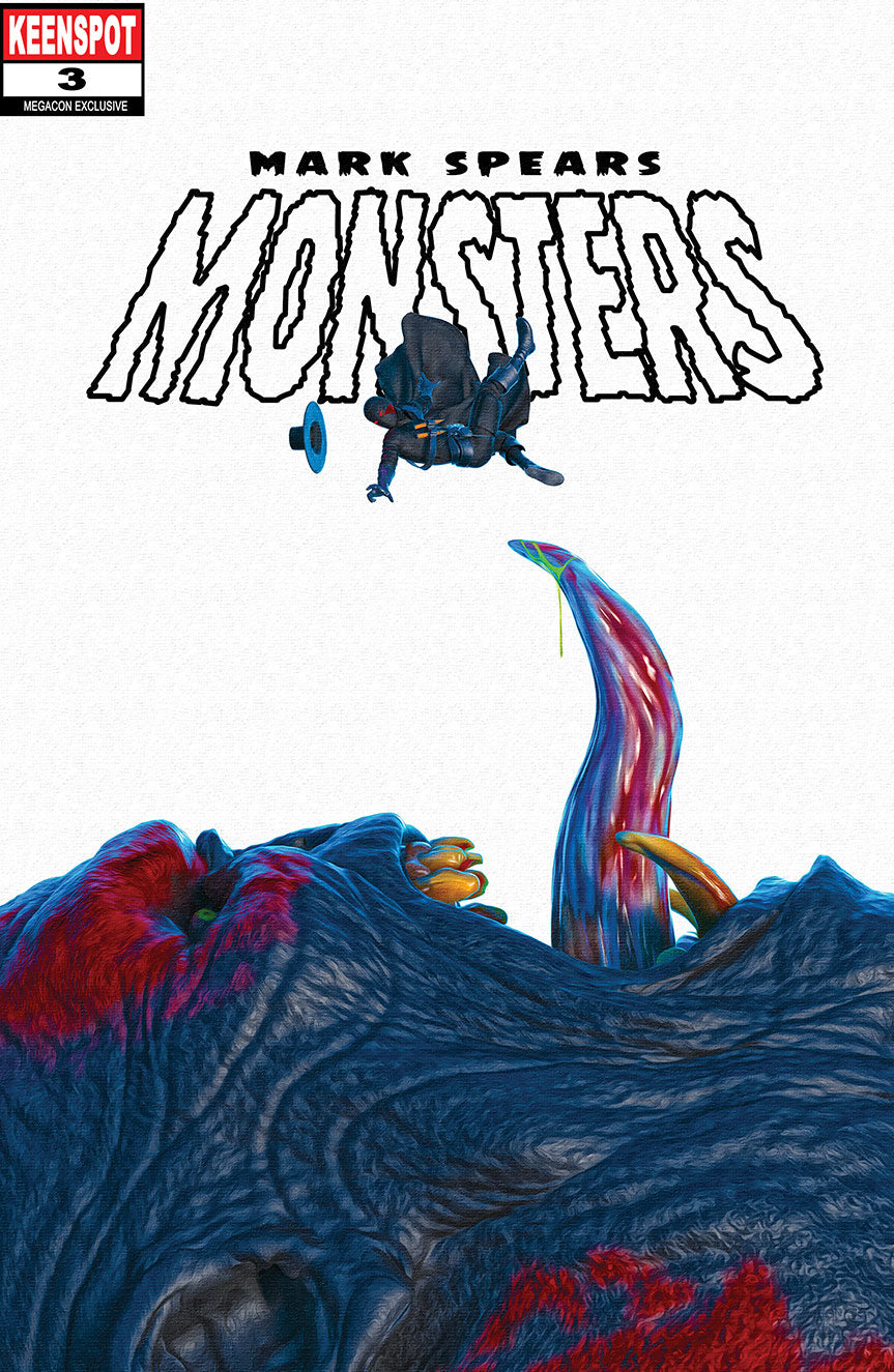 MONSTERS #3 TRADE COVER BY MARK SPEARS MEGACON EXCLUSIVE VENOM HOMAGE