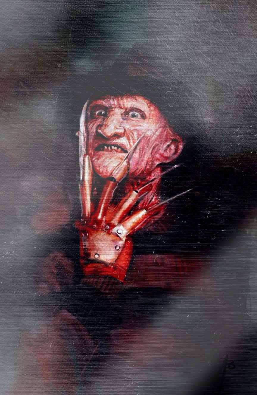 Tribute: Wes Craven "Prime Time Bitch" Spot Foil Virgin Cover by Rudy Ao Dallas Fan Expo Exclusive