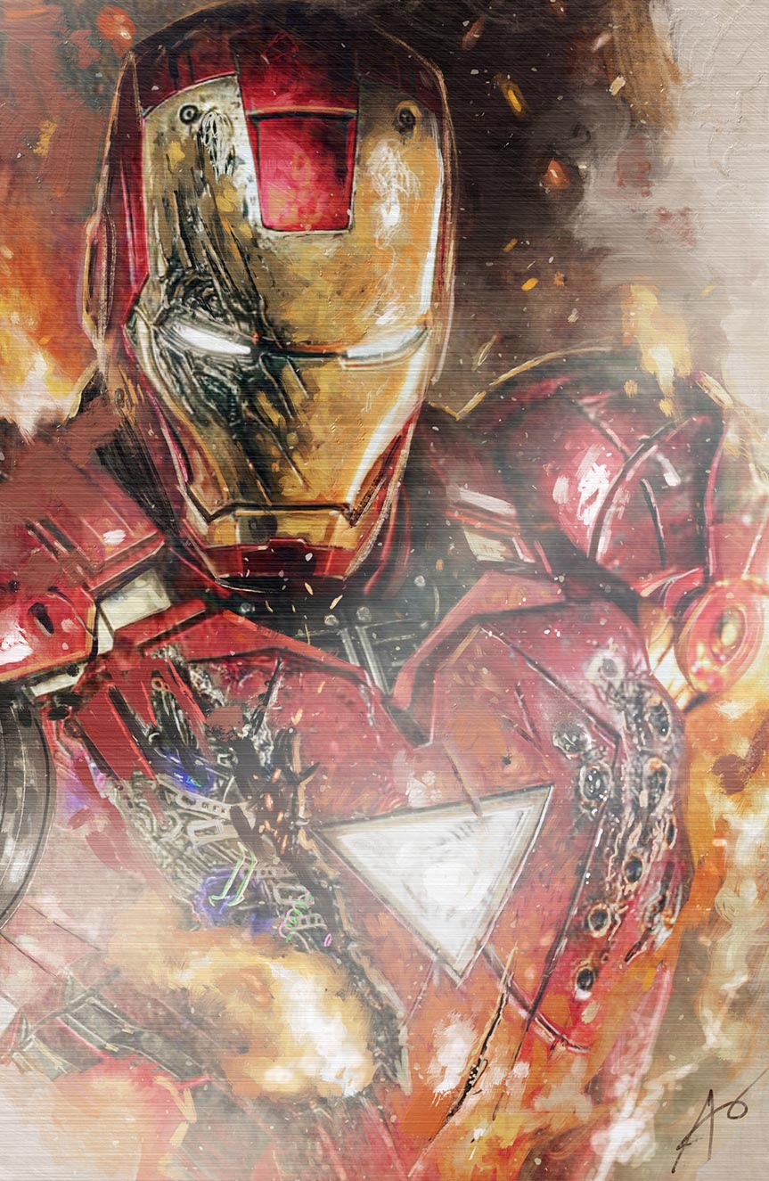 TRIBUTE: JACK KIRBY "MARK 6 DAMAGED" ULTIMATE SPOT FOIL COVER BY RUDY AO SDCC SECRET DROP