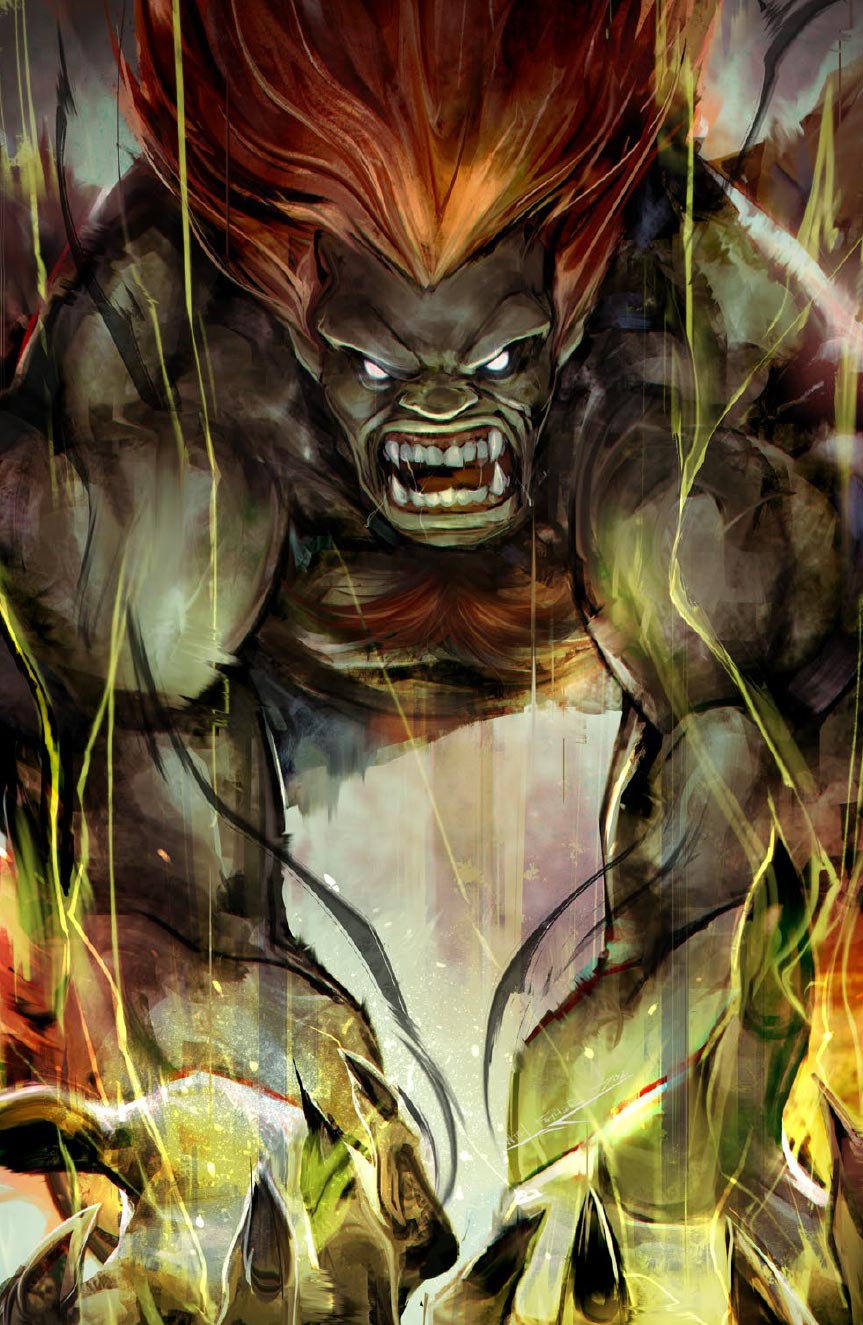 STREET FIGHTER #1 "BLANKA" VIRGIN COVER BY IVAN TAO SDCC SECRET DROP