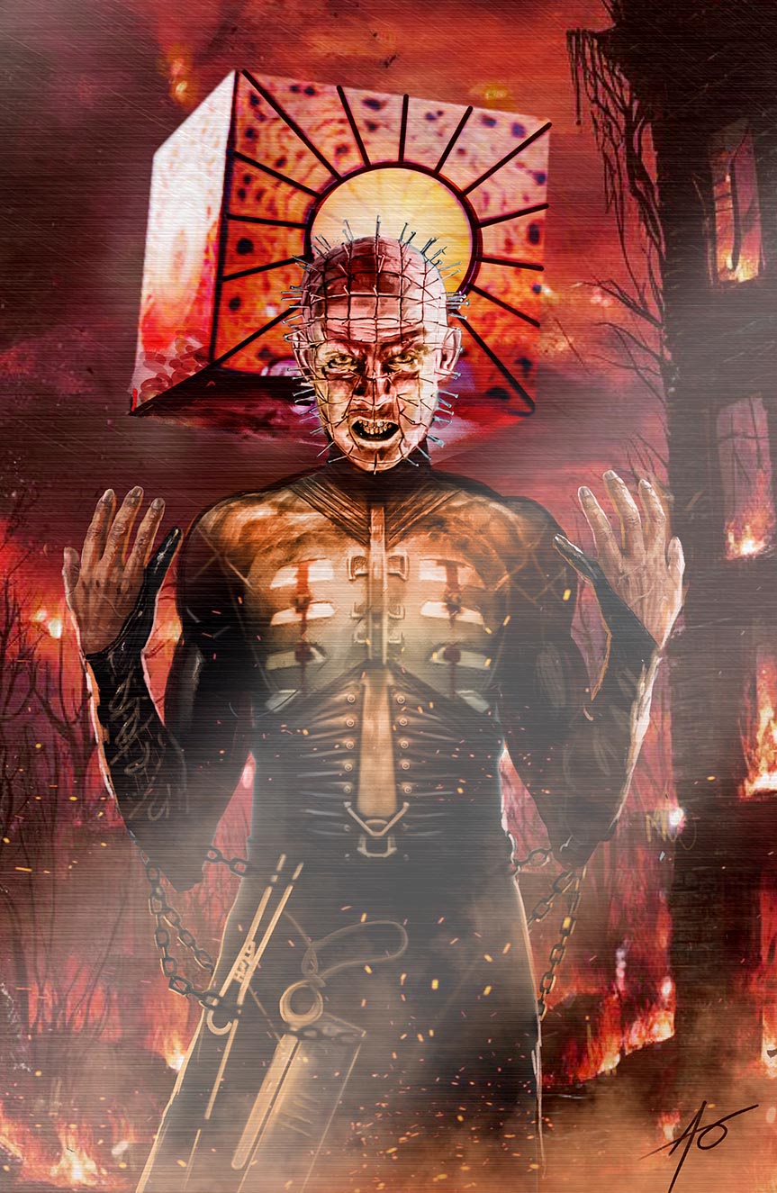 ORBIT: BIRTH OF A SLASHER "WELCOME TO HELL" ULTIMATE SPOT FOIL COVER BY RUDY AO SDCC EXCLUSIVE