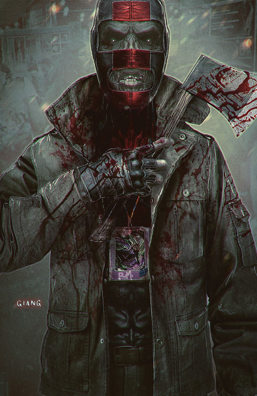 STUFF OF NIGHTMARES:RED MURDER ONE SHOT GLOW IN THE DARK COVER BY JOHN GIANG