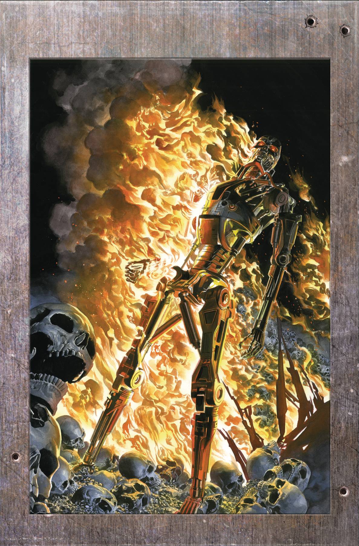 TERMINATOR #1 1:40 RATIO INCENTIVE BY ALEX ROSS VIRGIN COVER
