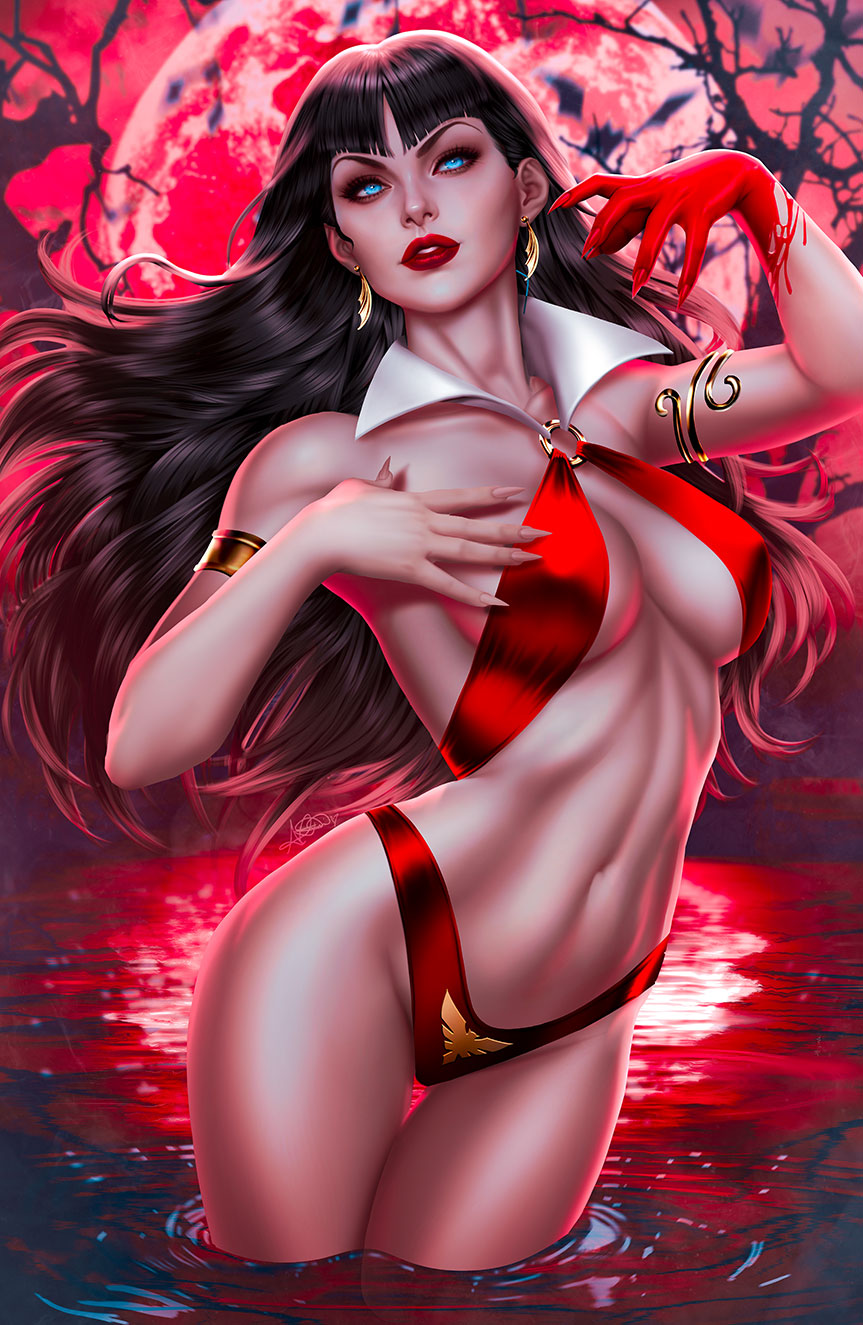 Vampirella #668 C2E2 Exclusive Virgin Cover by Ariel Diaz "ANGEL EYES"