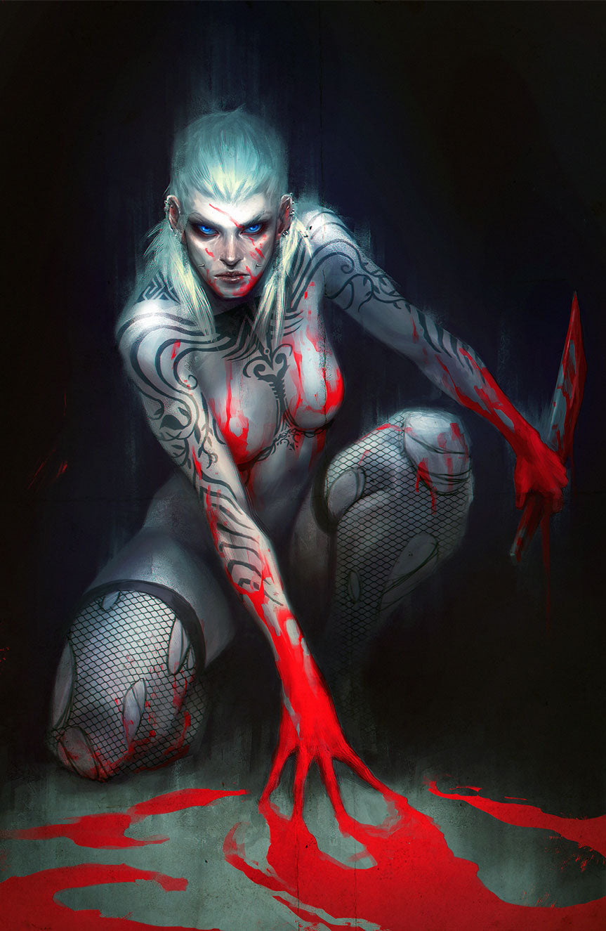 W0RLDTR33 #9 C2E2 Exclusive Virgin Cover by Richard Luong "SHADOWS"