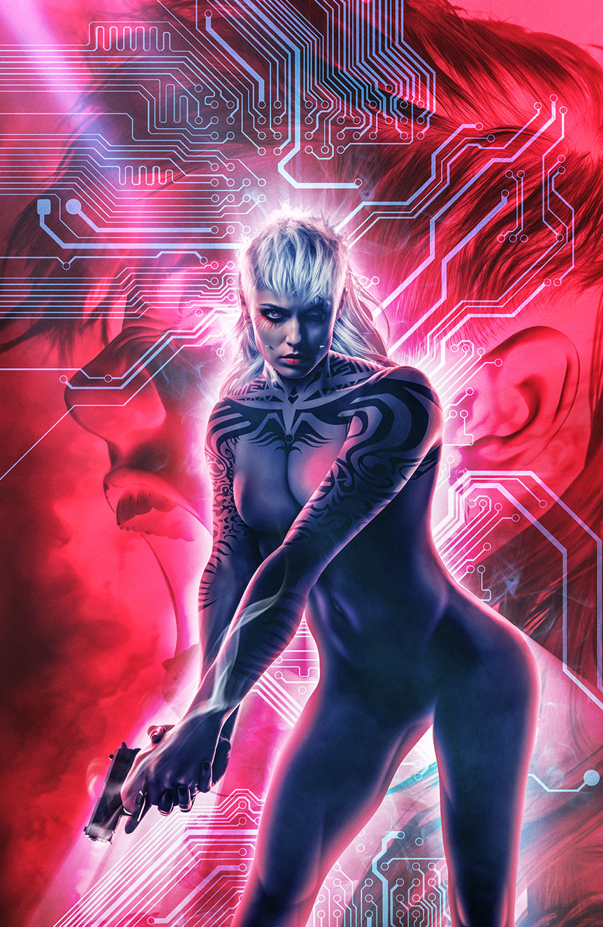 W0RLDTR33 #9 C2E2 Exclusive Virgin Cover by Ultraraw26 "DIGITAL BOND"