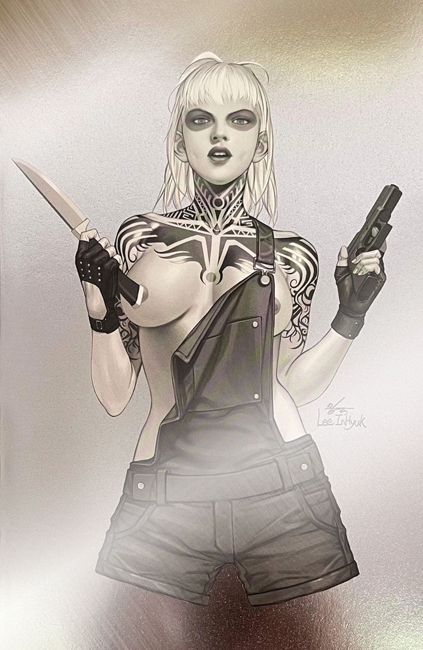 W0RLDTR33#1 AMAZING CON FOIL COVER BY INHYUK LEE