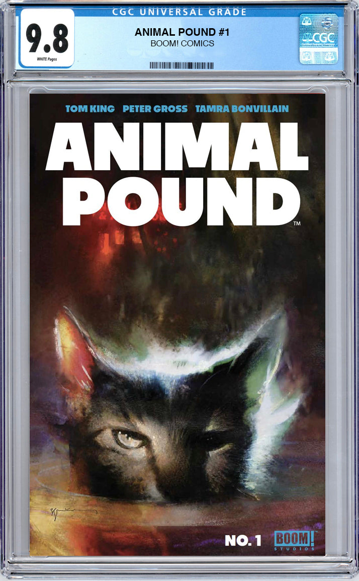 Animal Pound #1 CGC 9.8 Blue Label Megacon Exclusive Cover by Bill Sienkiewicz