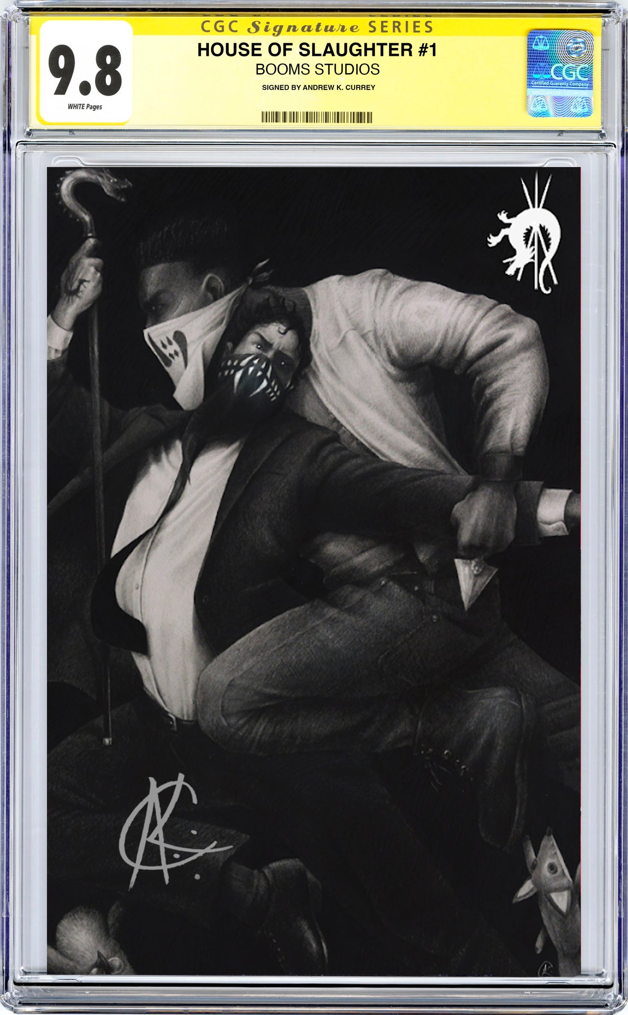 House of Slaughter Pen & Ink #1 CGC SS 9.8 Megacon Exclusive Virgin Cover Signed by Andrew K. Currey