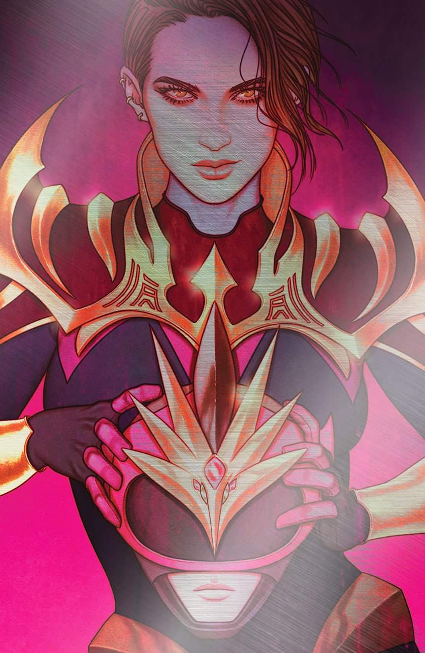 POWER RANGERS UNLIMITED: THE COINLESS #1 SDCC EXCLUSIVE FOIL COVER BY JENNY FRISON