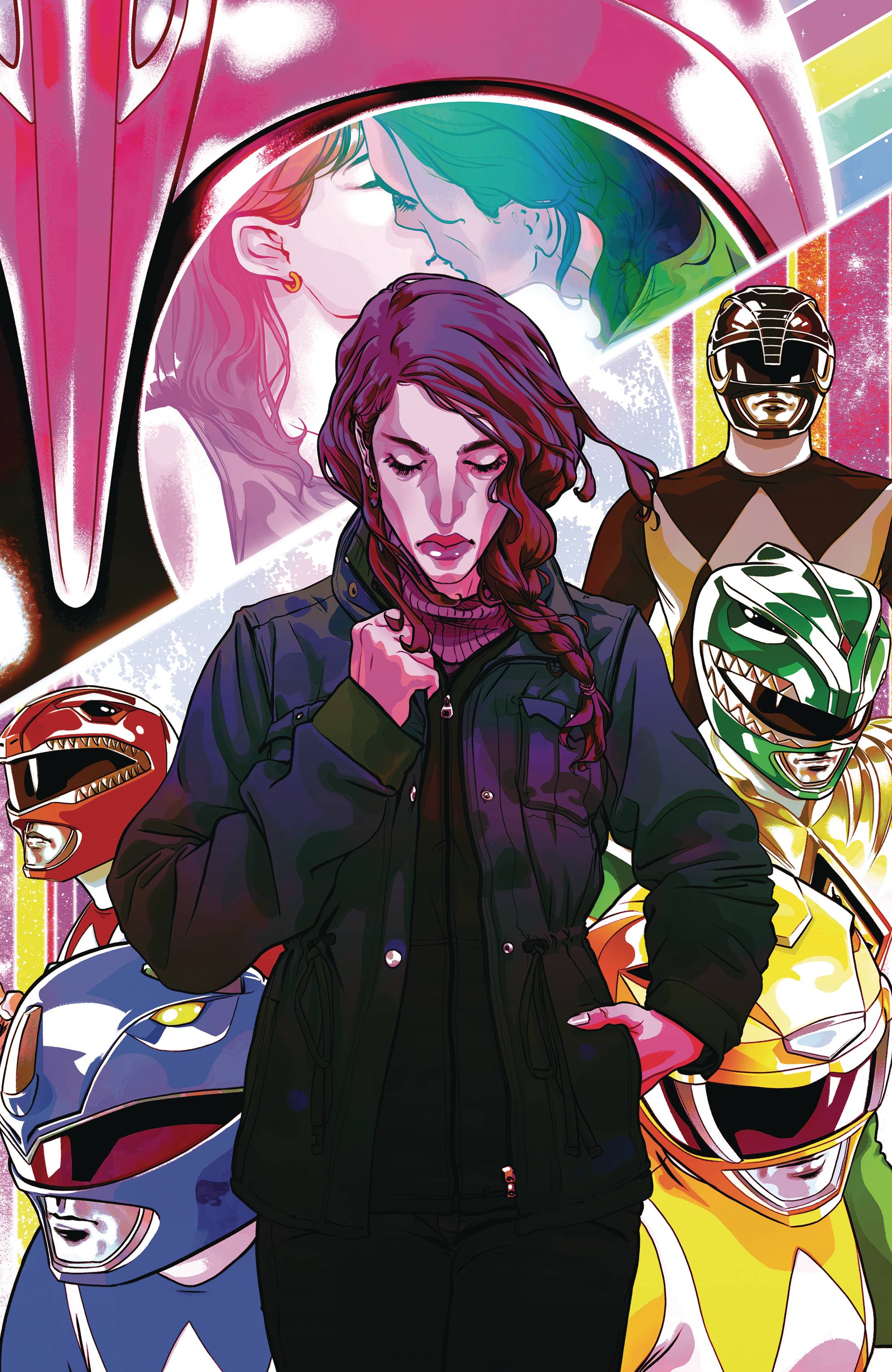 Mighty Morphin Power Rangers: The Return #1 Incentive Cover 1:10 Monte