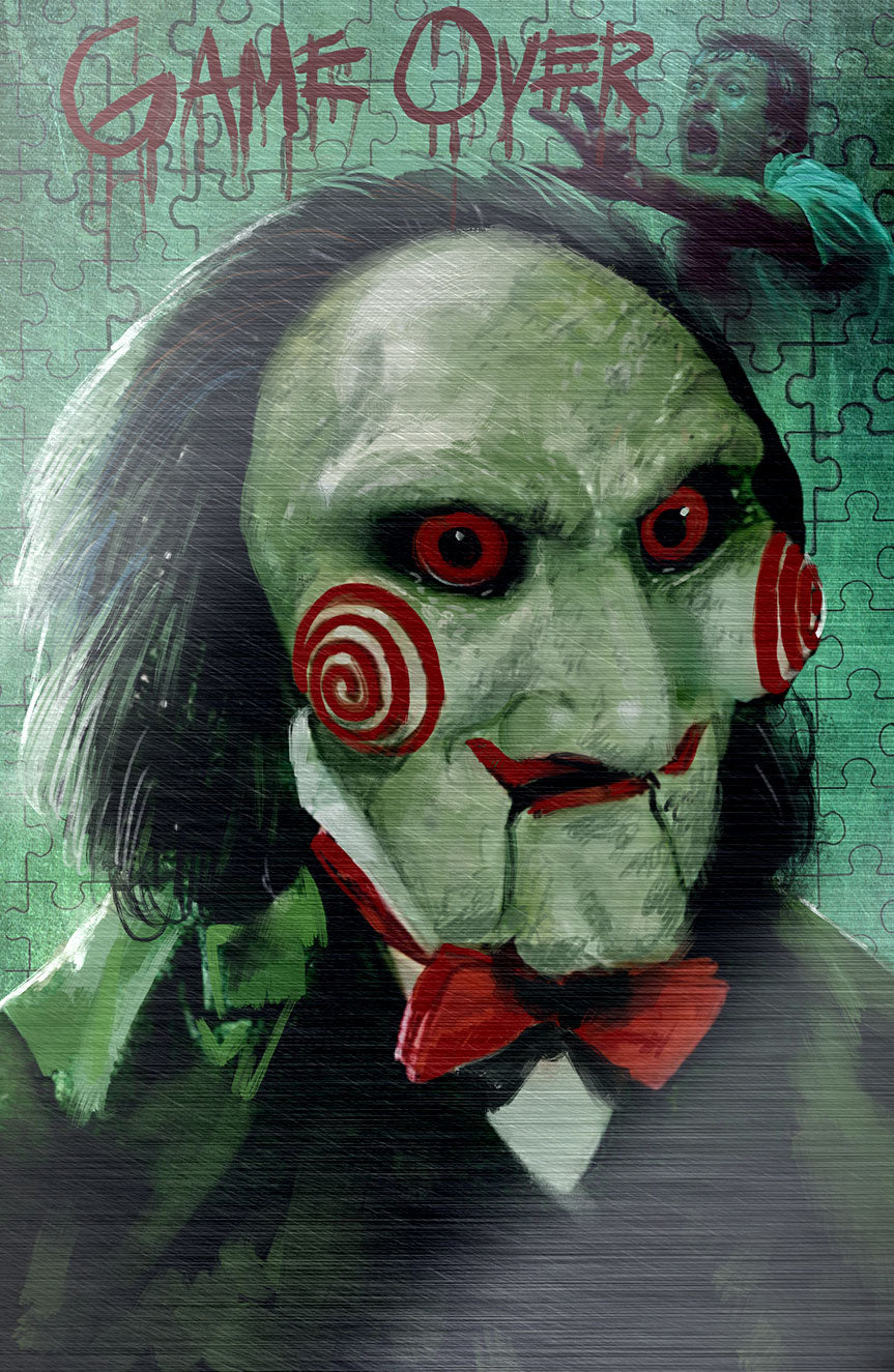 ORBIT: BIRTH OF A SLASHER SAW "GAME OVER" COVER BY RUDY AO ULTIMATE SPOT FOIL