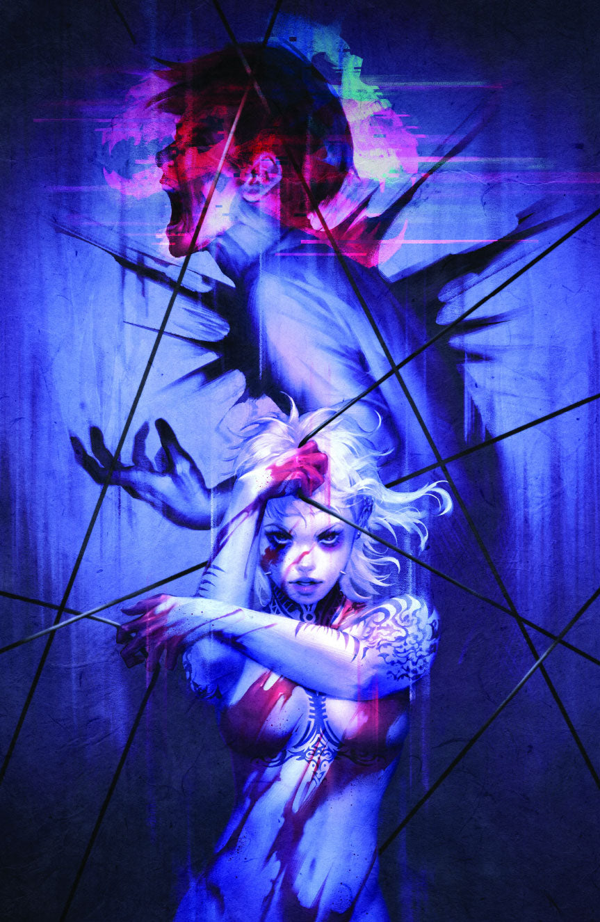 W0RLDTR33 #1 VIRGIN COVER BY OSHRED (PH34R GLITCH) WICKED CON EXCLUSIVE