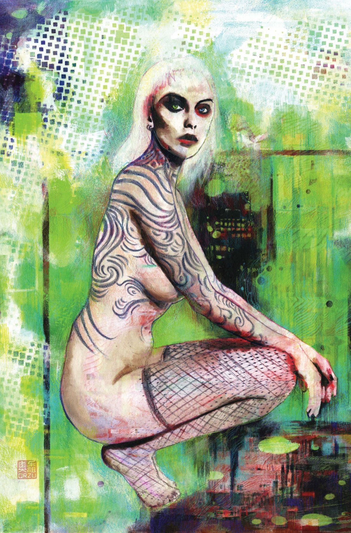 W0RLDTR33 #1 1:50 INCENTIVE COVER BY ZU ORZU