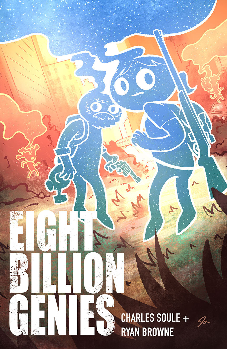 EIGHT BILLION GENIES #8 COVER BY FORGOT THE DUDES NAMES